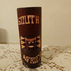 South Africa carved souvenir - EUC